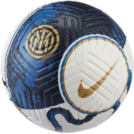 Мяч футбольный Nike INTER NK STRK-FA21 DC2356-100 размер 4