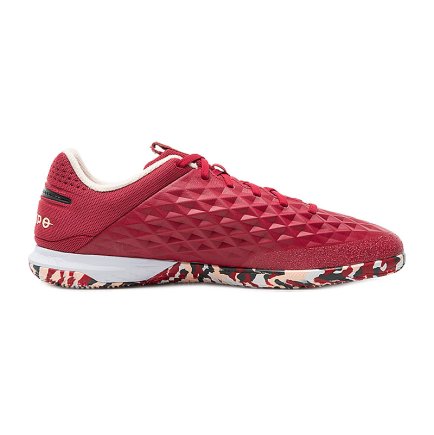 Обувь для зала Nike React Tiempo LEGEND 8 Pro IC AT6134-608 цвет: красный