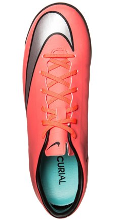 Сороконіжки Nike JR Mercurial VICTORY V TF 651641-803 дитячі колір: червоний (офіційна гарантія)