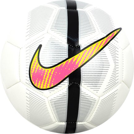 Мяч футбольный Nike MERCURIAL VEER SC2359-109 белый/серый. Размер 5 (официальная гарантия)