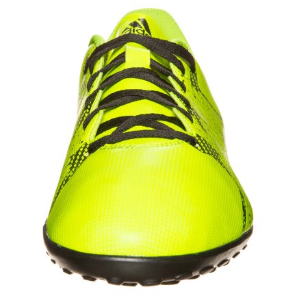 Сороконожки Adidas X 15.4 TF JR B32950 детские цвет: салатовый/черный (официальная гарантия)