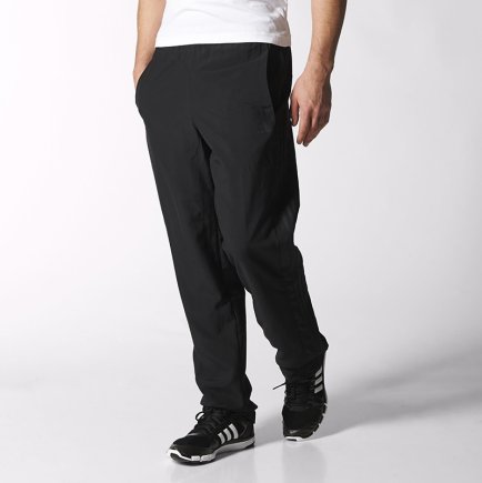Штаны тренировочные Adidas ESSENTIALS 3S WV PANT S17892 цвет: черный