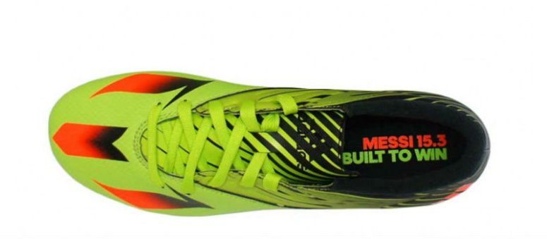 Бутси Adidas Messi 15.3 FG/AG S74689 колір: салатовий (Офіційна гарантія)