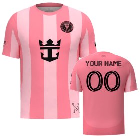 Новая Футболка Inter Miami (Интер Майами) 2026 игровая/повседневная 15247009 цвет: розовый