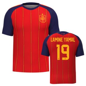yamamin様⭐︎オーダー Нова Футболка збірна Іспанії Ламін Ямал 19 Чемпіонат Світу 2026