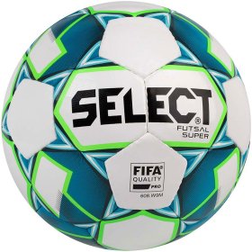 Мяч для футзала Select Futsal SUPER FIFA NEW (250) цвет: белый/синий размер 4