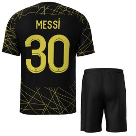 Нова Футбольна форма ПСЖ Мессі 30 (PSG Messi 30) 2022-2023 ігрова/повсякденна 10226901 колiр: чорний