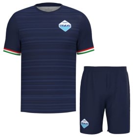 Новая Футбольная форма Lazio (Лацио) 2023-2024 игровая/повседневная 12223412 цвет: темно-синий